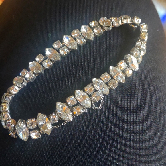 Rhinestone bracelet Price Firm - Picture 1 of 5